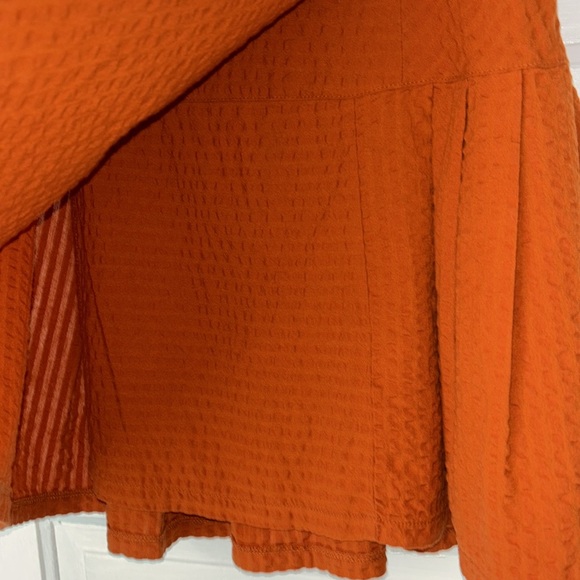 URBAN OUTFITTERS FIXED WRAP PLEATED MINI SKIRT - Picture 4 of 8